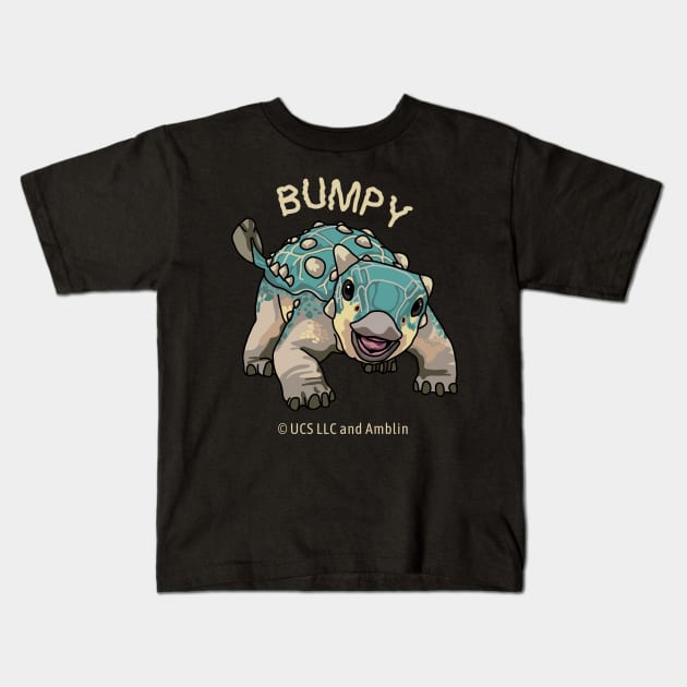 Bumpy From Camp Cretaceous Kids T-Shirt by Slightly Unhinged